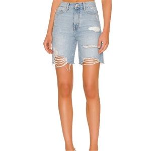 NWT LF lovers and friends devon cutoff denim short
